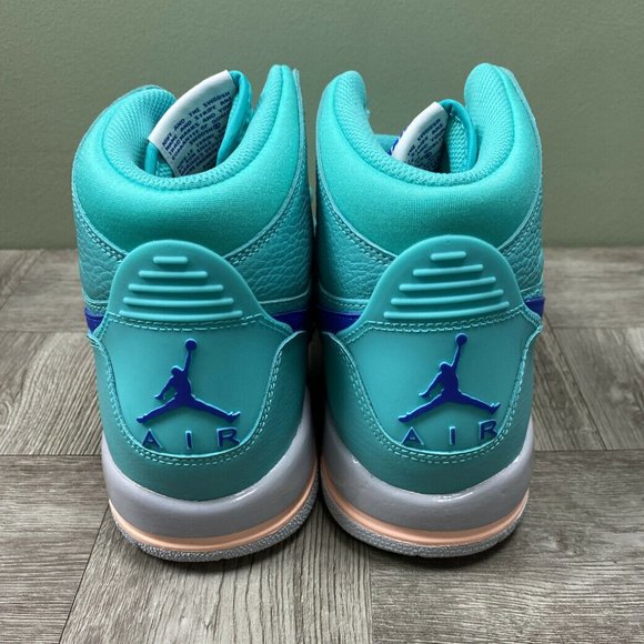 Nike Air Jordan Legacy 312 GS Hyper Jade AT4040-34 - Picture 5 of 8
